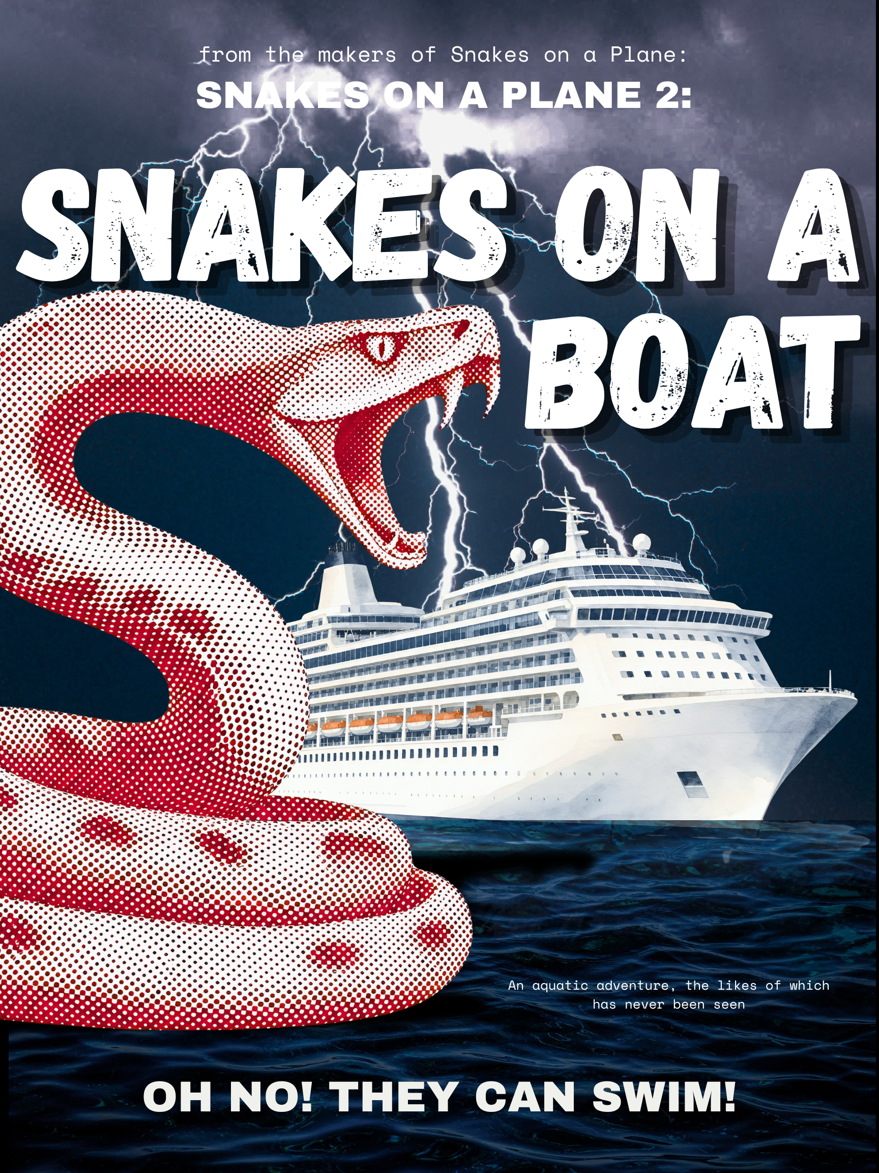 Poster for Snakes on a Plane 2: Snakes on a Boat